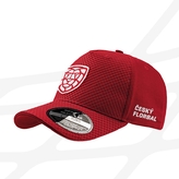 Cap red for kids cubes with logo CF