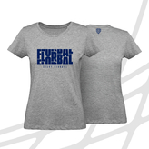 Women's t-shirt ZigZag grey Czech Floorball