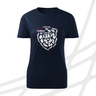 Women's t-shirt distorted logo CF