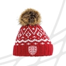 Beanie CB411 with floorball logo embroidery