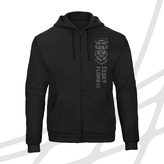 Men's hoodie vertical logo CF