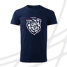 Kid's t-shirt distorted logo CF navy