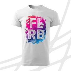 Men's t-shirt white FLRB