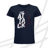 Kid's t-shirt navy the attack