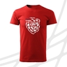 Men's t-shirt distorted logo red CF